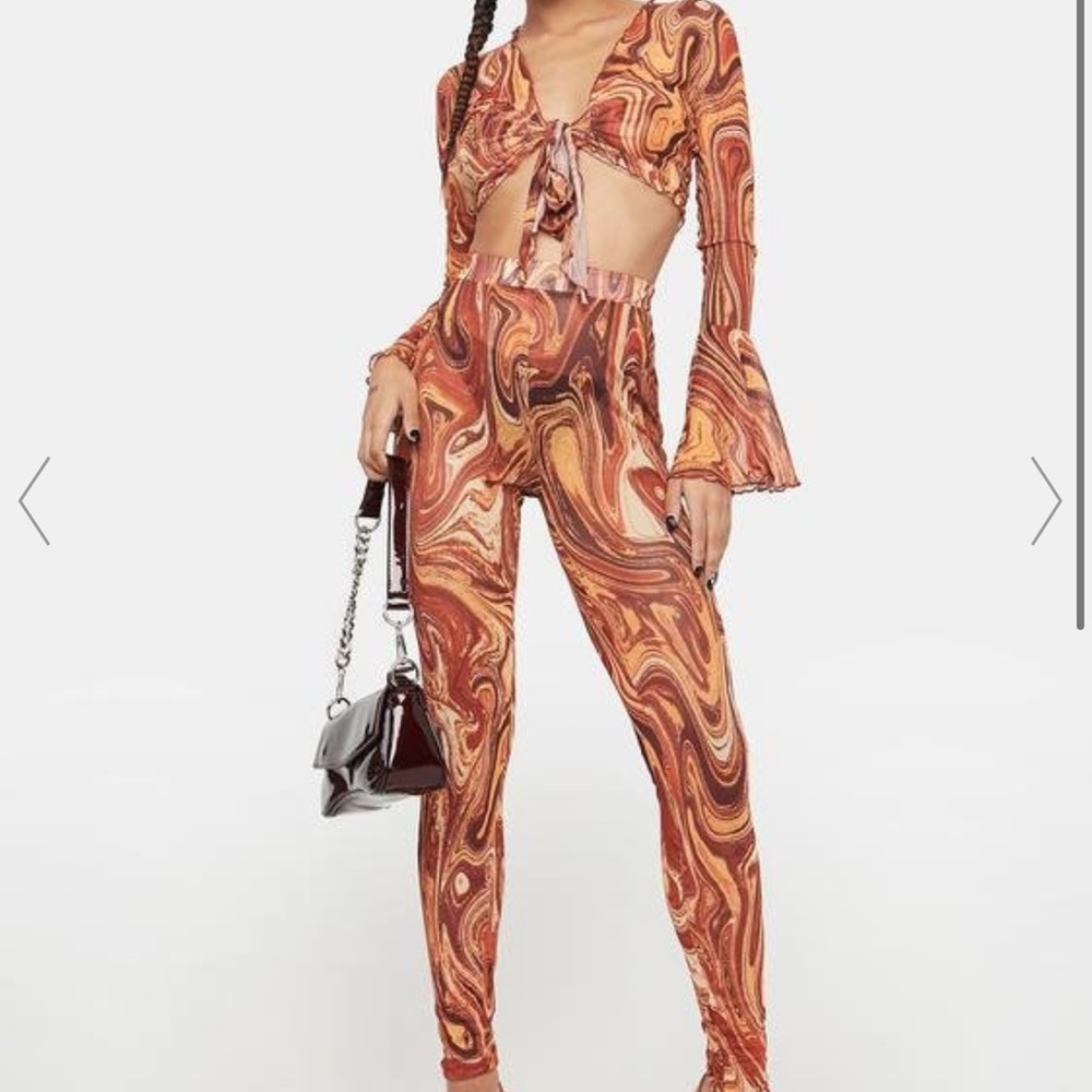 Dolls Kill Dancing Soirée Swirl Set